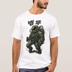 Camiseta Guerreiro Astronauta - Explorador de Espaço Futurí