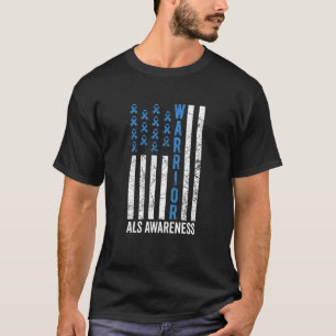Camiseta Guerreiro Azul Para A Consciência De Mulheres E Ho