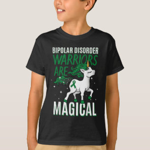 Camiseta Guerreiro Bipolar Unicórnio Mágico Faixa Verde Men