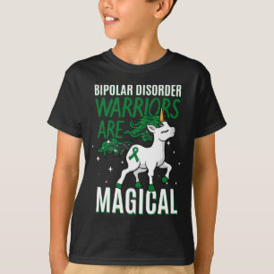 Camiseta Guerreiro Bipolar Unicórnio Mágico Fita Verde
