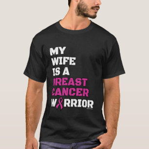 Camiseta Guerreiro/Bloqueio/Esposa...Cancer de Mama