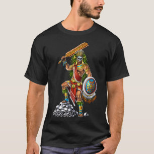 Camiseta Guerreiro Caveira Asteca