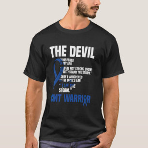 Camiseta Guerreiro Charcot Marie Tooth Lutador CMT Lutando