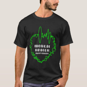 Camiseta guerreiro conselheiro de conscientização sobre saú