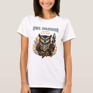 Camiseta Guerreiro Coruja, Guardião da Noite Seu Presente
