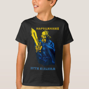 Camiseta Guerreiro Cossaco Morra ou Viva Livre
