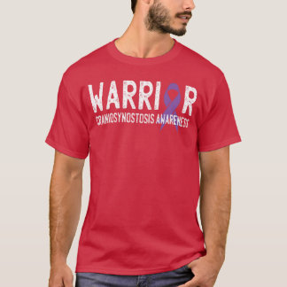 Camiseta Guerreiro Craniossinostose CSO Conscientização Rib