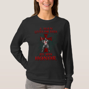Camiseta Guerreiro Cruzado De Cavaleiros Cristos Templários