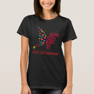 Camiseta Guerreiro da Célula Falciforme Conscientização da 