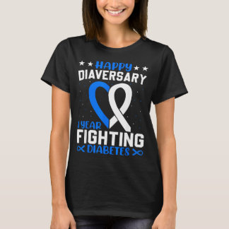 Camiseta Guerreiro da Diabetes - Feliz Diaversário Diabetes