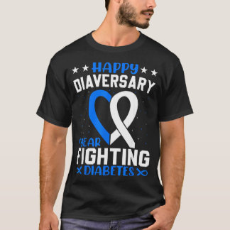 Camiseta Guerreiro da Diabetes - Feliz Diaversário Diabetes