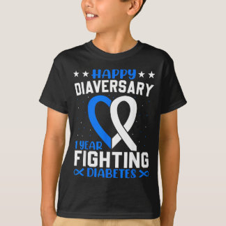 Camiseta Guerreiro da Diabetes - Feliz Diaversário Diabetes