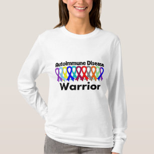 Camiseta Guerreiro da doença auto-imune