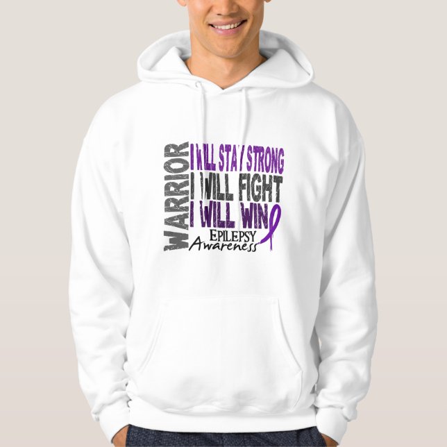 Camiseta Guerreiro da epilepsia (Frente)