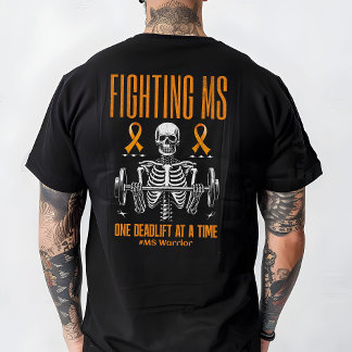 Camiseta Guerreiro da Esclerose Múltipla, presente de Levan
