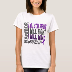 Camiseta Guerreiro da fibrose cística