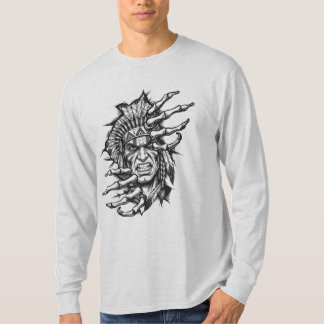 Camiseta Guerreiro da Herança Nativa Americana