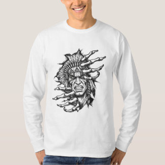 Camiseta Guerreiro da Herança Nativa Americana