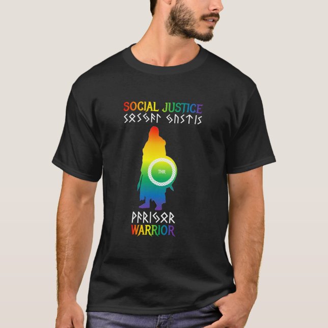 Camiseta Guerreiro da Justiça Social (Frente)