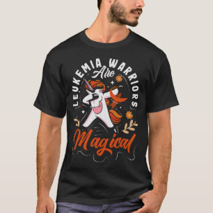 Camiseta Guerreiro da Leucemia Monge Laranja-Unicórnio