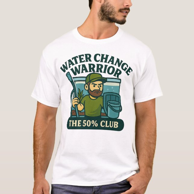 Camiseta Guerreiro da Mudança de Água - O Clube 50% 1 (Frente)