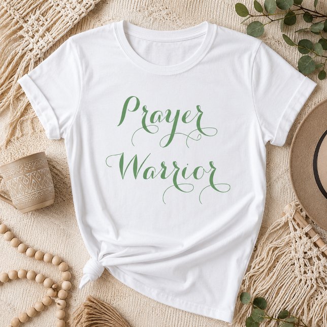 Camiseta Guerreiro da Oração (Criador carregado)