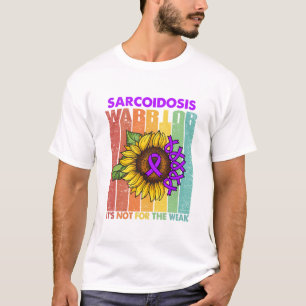 Camiseta Guerreiro da Sarcoidose Não é para o Fraco