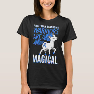 Camiseta Guerreiro da Síndrome de Angelman Boneco Feliz Uni