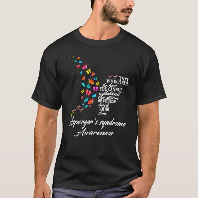 Camiseta Guerreiro da Síndrome de Aspergers (Frente)