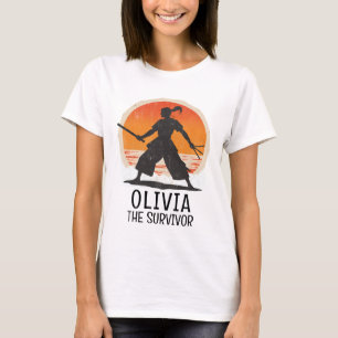 Camiseta Guerreiro das Artes Marciais Samurai Japonês Pôr d