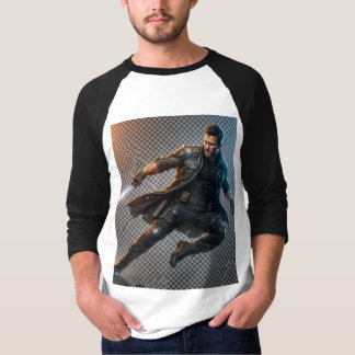 Camiseta Guerreiro de Ação Épica