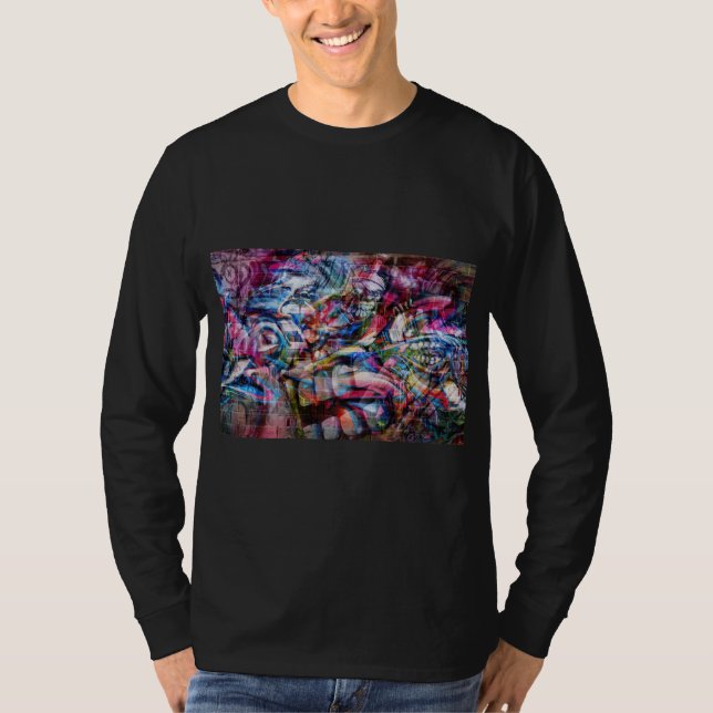 Camiseta Guerreiro de arte sorridente (Frente)