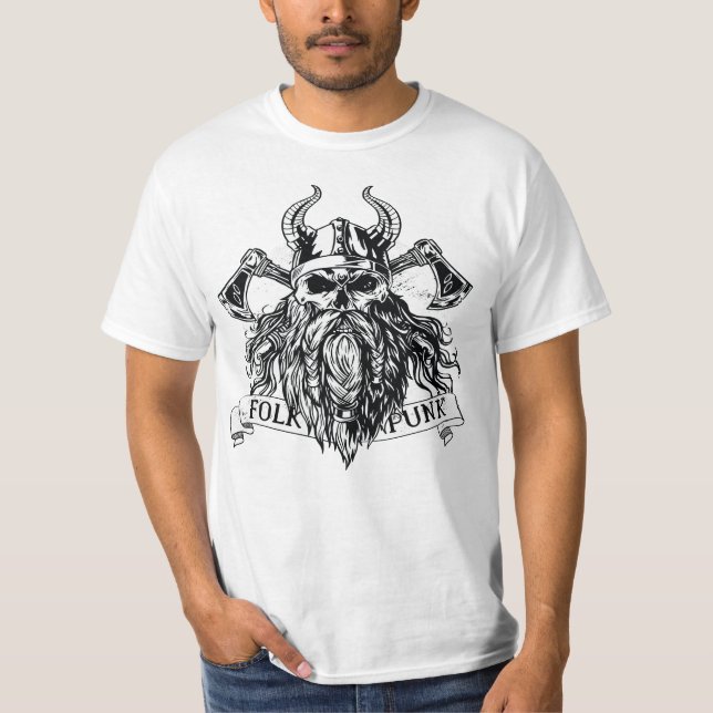 Camiseta Guerreiro de barba (Frente)