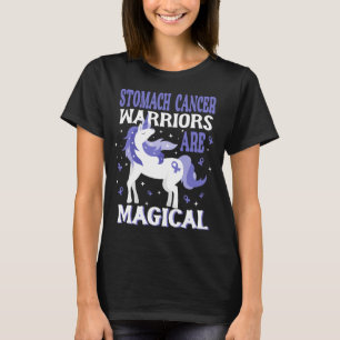 Camiseta Guerreiro de Cancer de Estômago Magnético do Unicó
