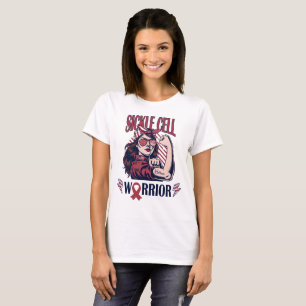 Camiseta Guerreiro de Células Falsiformes Acredite e Lute