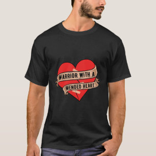 Camiseta Guerreiro de CHD Com Coração Reparado Doença Cardí