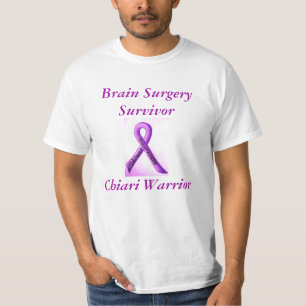 Camiseta Guerreiro de Chiari do sobrevivente da cirurgia de