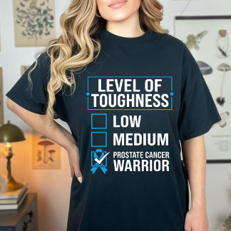 Camiseta Guerreiro de Consciência do Câncer de Próstata Vin