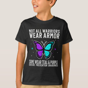 Camiseta Guerreiro de Conscientização sobre Suicídio Preven