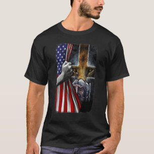 Camiseta Guerreiro De Deus De Jesus Cristão Leão De Judá EU