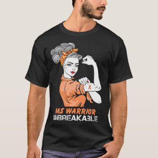 Camiseta Guerreiro de esclerose múltipla MS forte W ininter