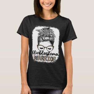 Camiseta Guerreiro de Glioblastoma com Coque Despojado