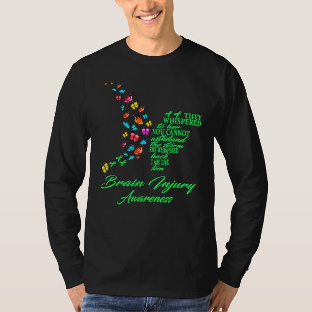 Camiseta Guerreiro de lesões cerebrais (Frente)