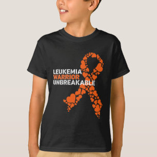 Camiseta Guerreiro de Leucemia Cancer de Sangue de Teto Ins