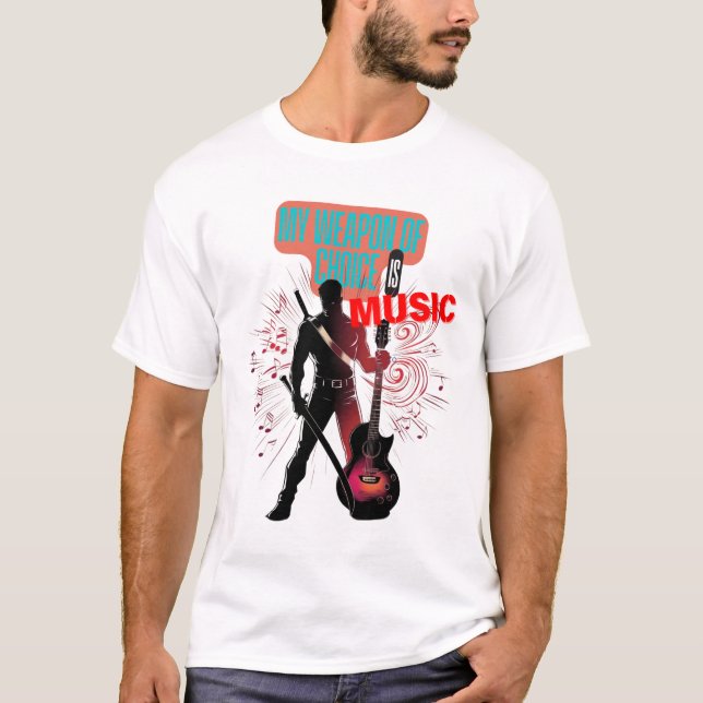 Camiseta Guerreiro de Música (Frente)