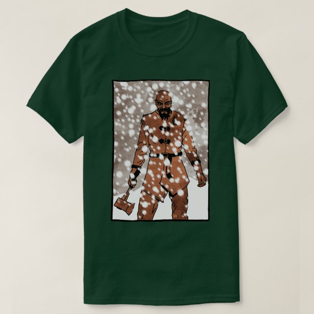 Camiseta Guerreiro de Neve (Frente do Design)
