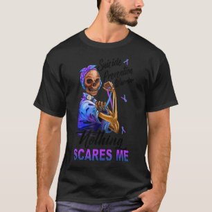Camiseta Guerreiro de Prevenção ao Suicídio Nada me assusta