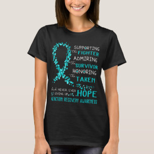 Camiseta Guerreiro de Recuperação de vícios que Suporta a L