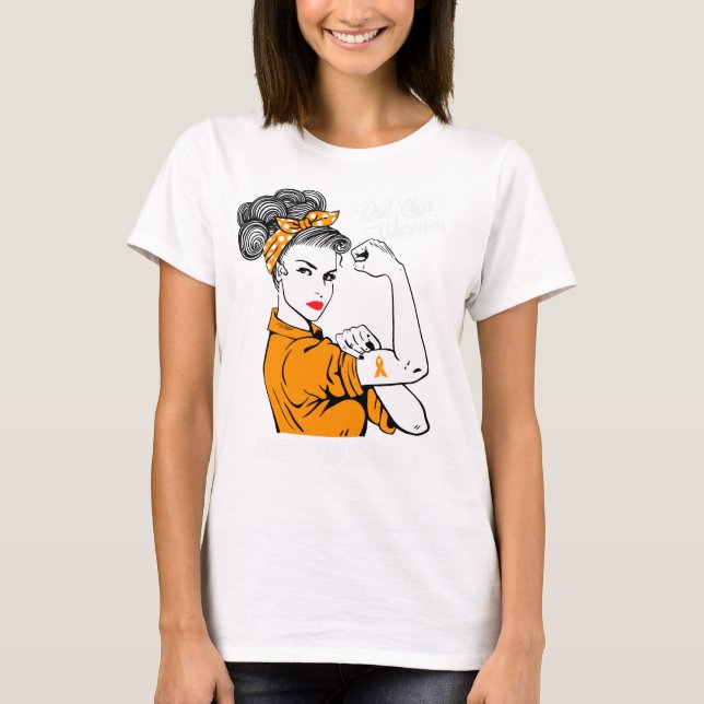 Camiseta Guerreiro de RSD CRPS inquebrável (Frente)