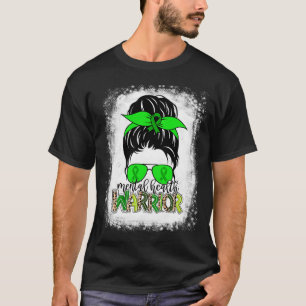 Camiseta Guerreiro de Saúde Mensagem Bun Mental Saúde Consc